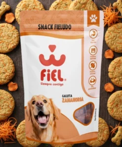 Galletas de zanahoria para perros