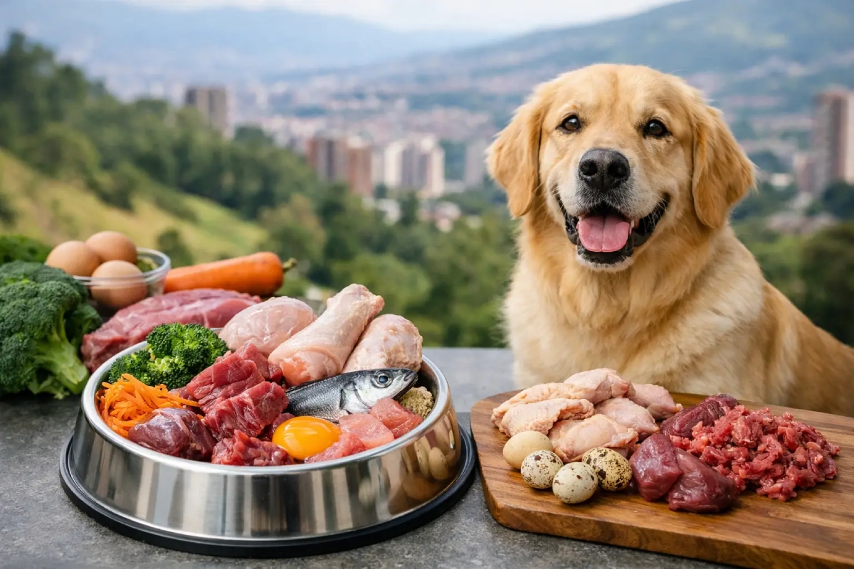 Banner dieta barf para perros medellin banner artículo