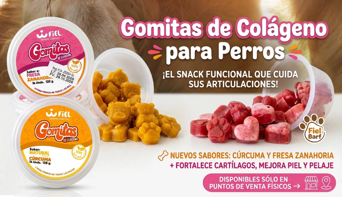 Gomitas de colageno para perros